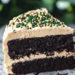 Chocolate Guinness Cake with Baileys Buttercream decoration
