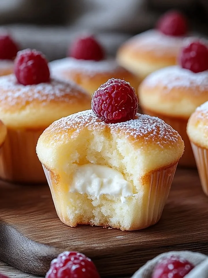 Fluffy Japanese Cotton Cheesecake Cupcakes for a light and airy dessert experience
