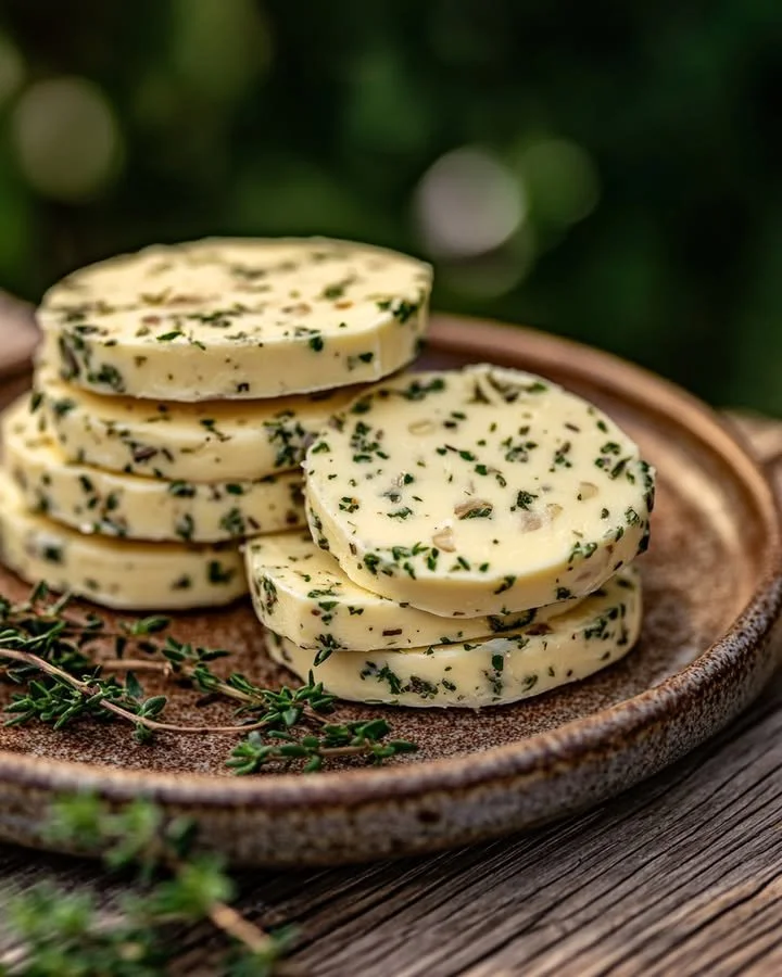 Garlic Herb Steakhouse Butter for enhancing grilled meats and steaks.
