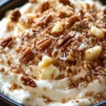 Healthy Hummingbird Cake Cottage Cheese Bowl with fruits and nuts.