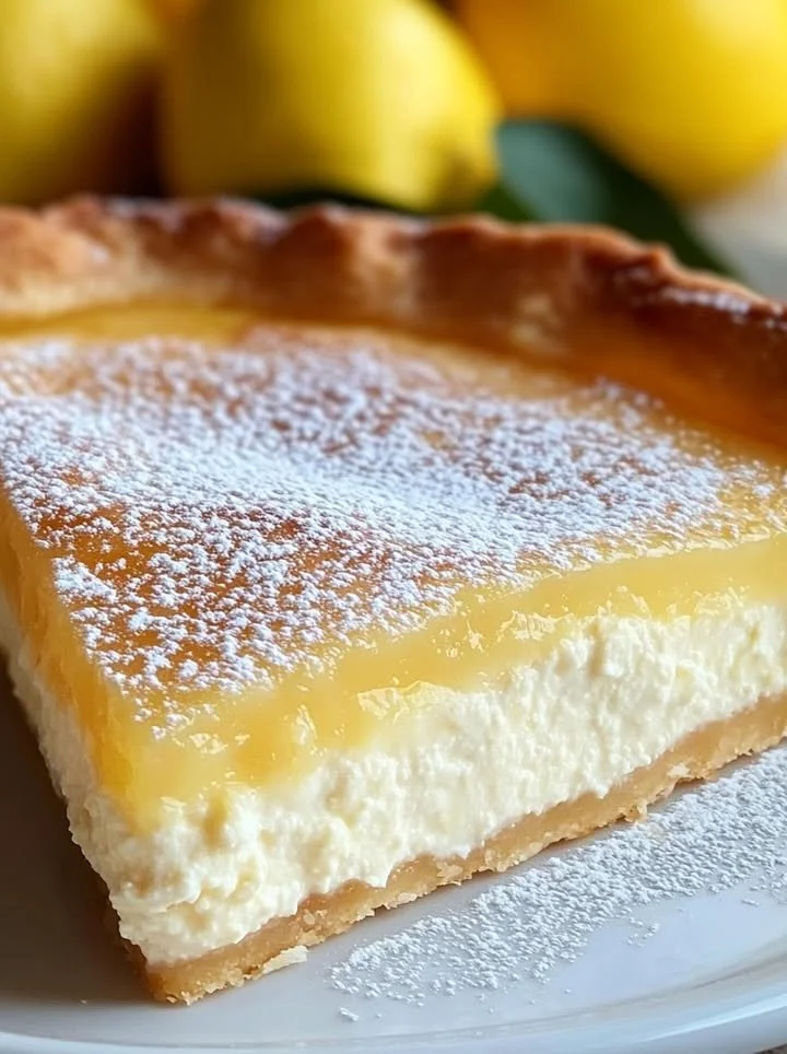 Italian Ricotta Pie with a sweet twist, showcasing a delicious dessert creation