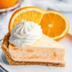 Delicious Jello Creamsicle Pie with vibrant orange and creamy layers