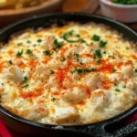 Delicious crab dip served at Joe's Crab Shack, perfect for seafood enthusiasts.