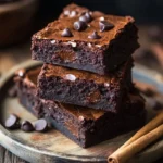Delicious Blackout Brownies inspired by Johnny Cash’s recipe.