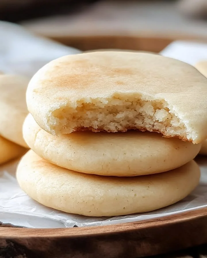 Plate of Old Fashioned Southern Tea Cakes with decorative frosting