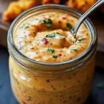 Homemade New Orleans Remoulade served with seafood and vegetables